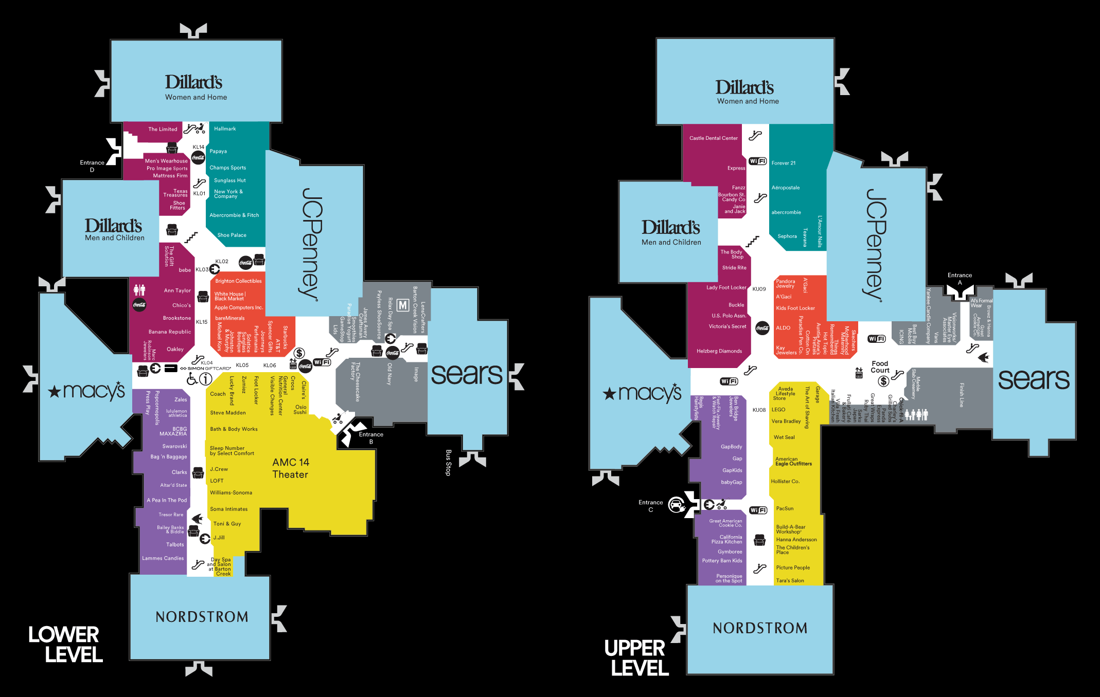 print store directory print mall map mall map view stores by