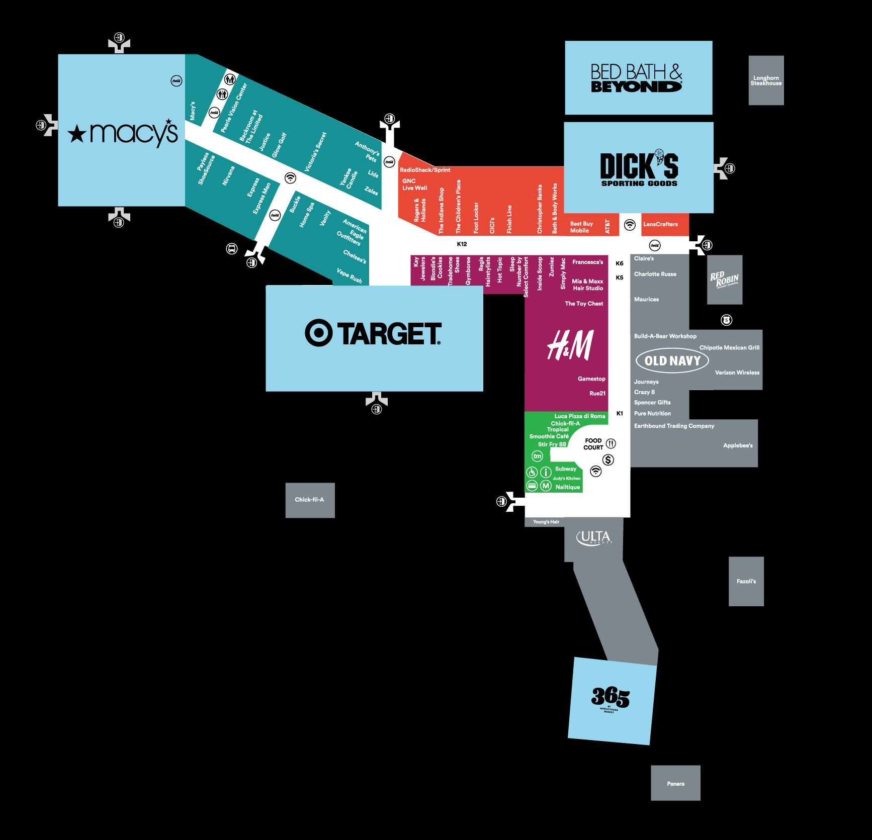 Mall Map — Gateway