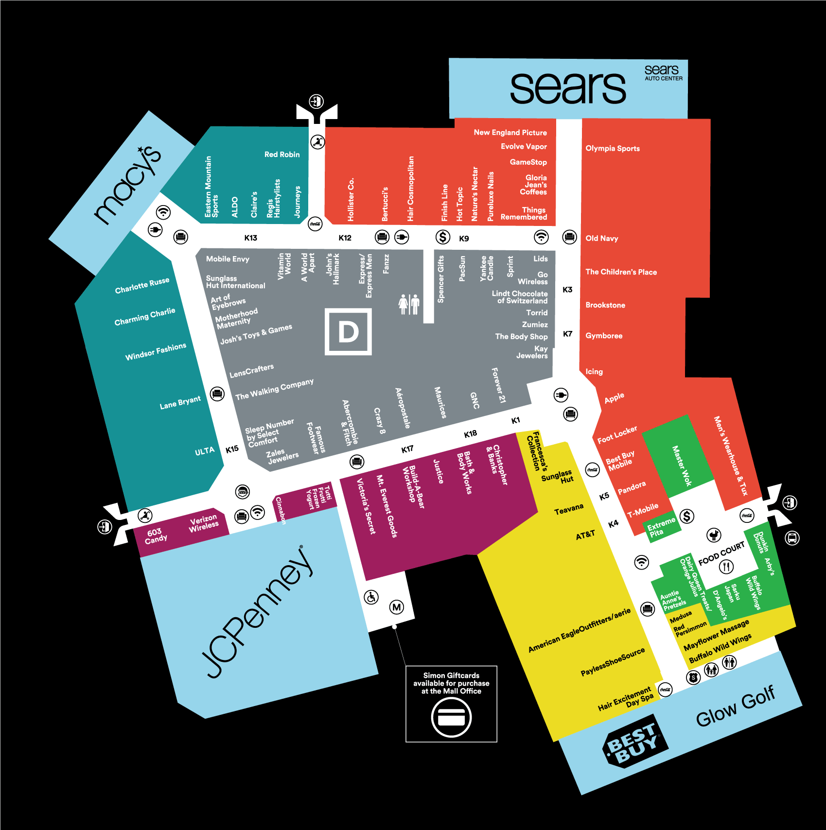 Map Of The Mall - Penni Rodina