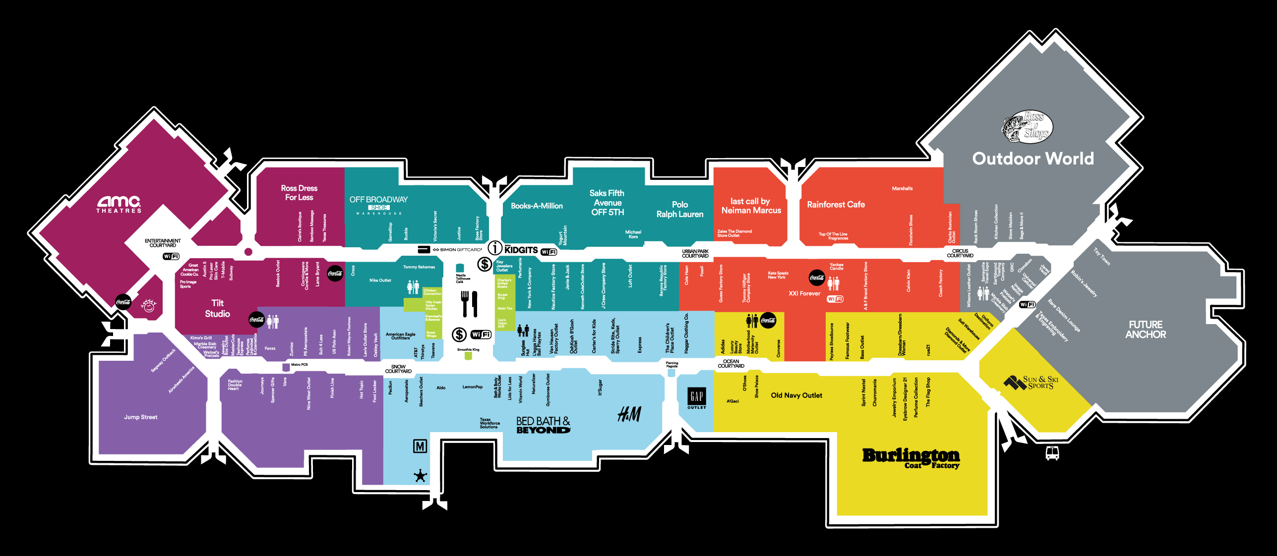 Store Directory for Katy Mills® - A 