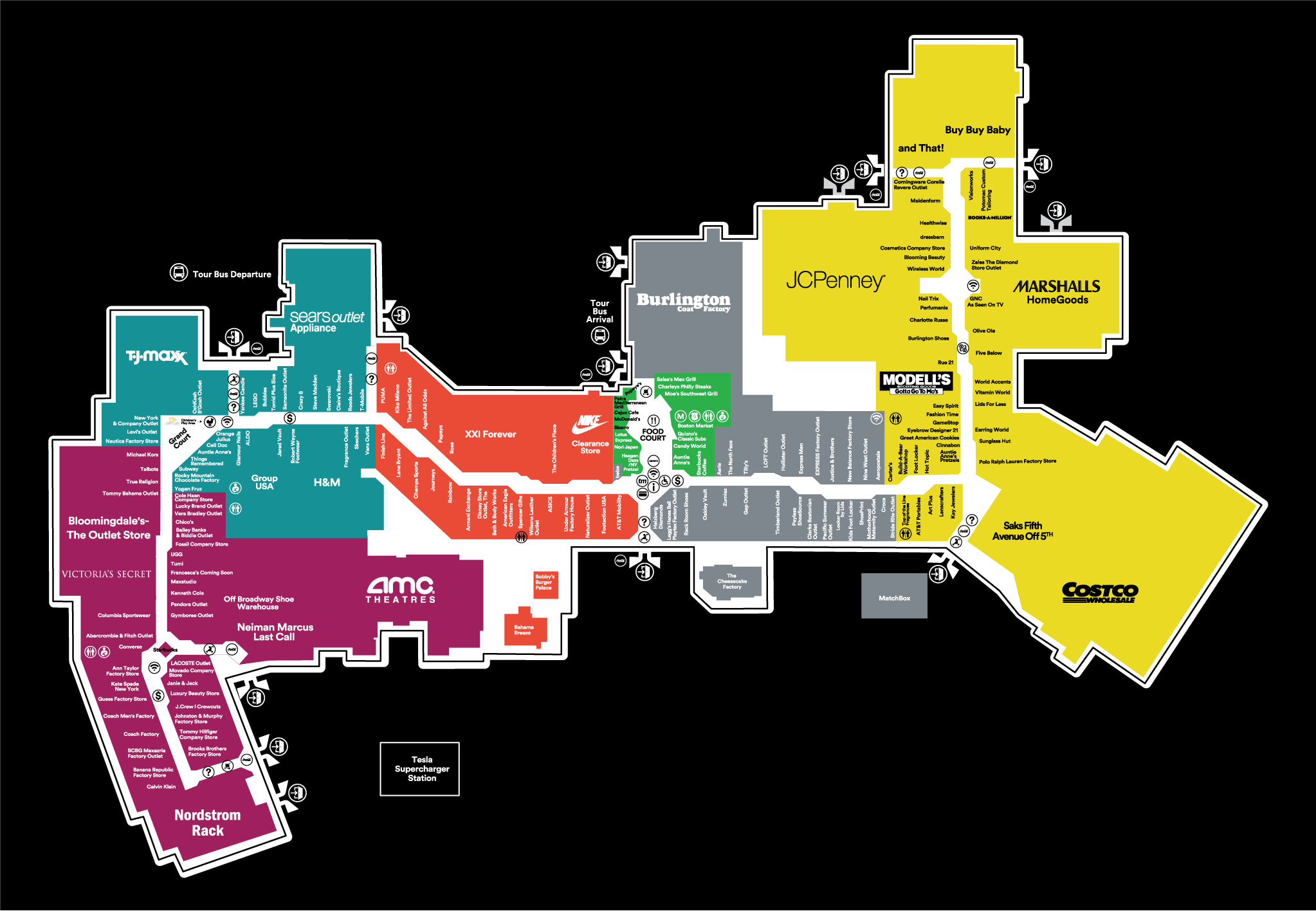 Store Directory for Potomac Mills® - A 