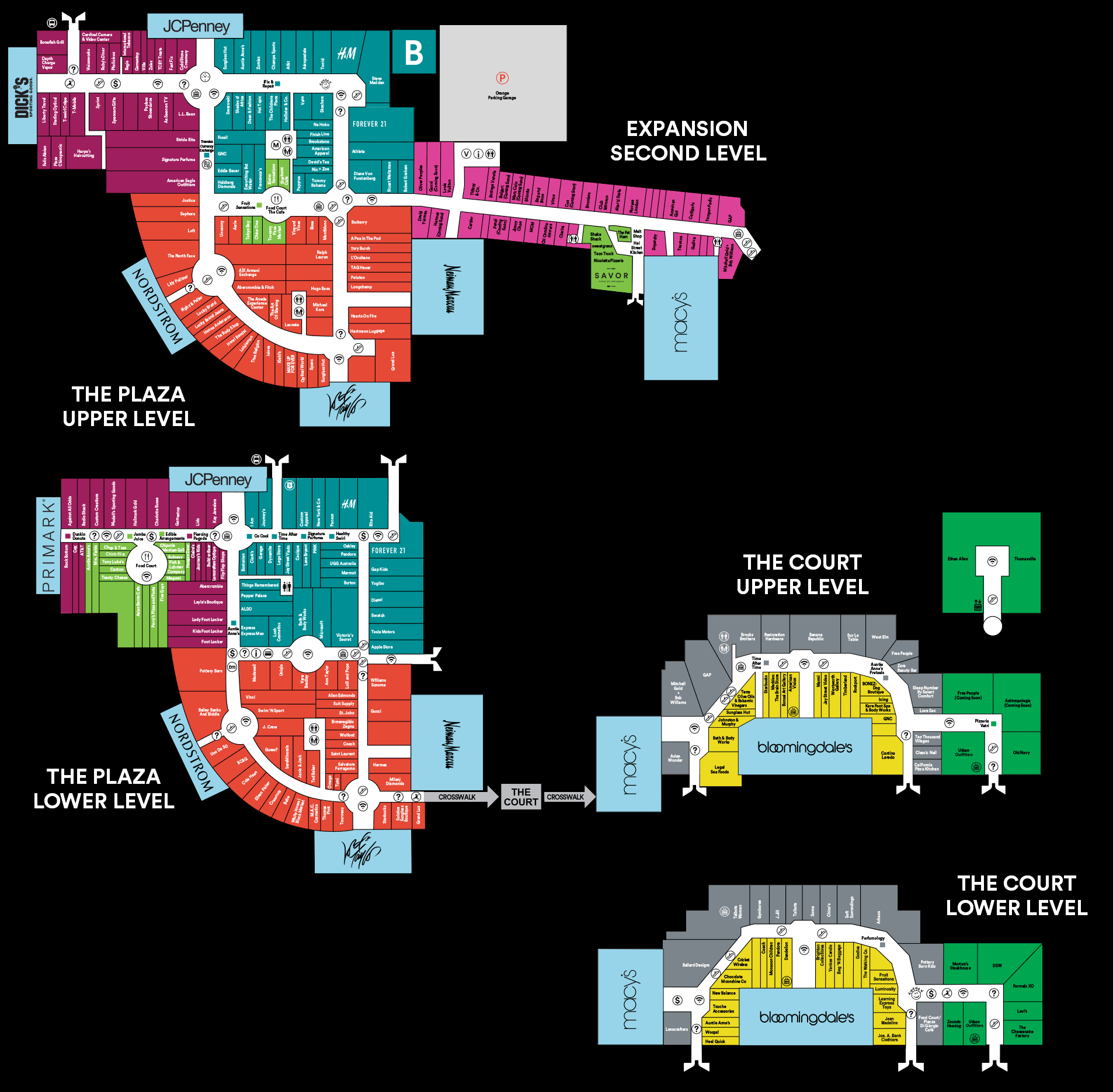 Store Directory for King of Prussia 