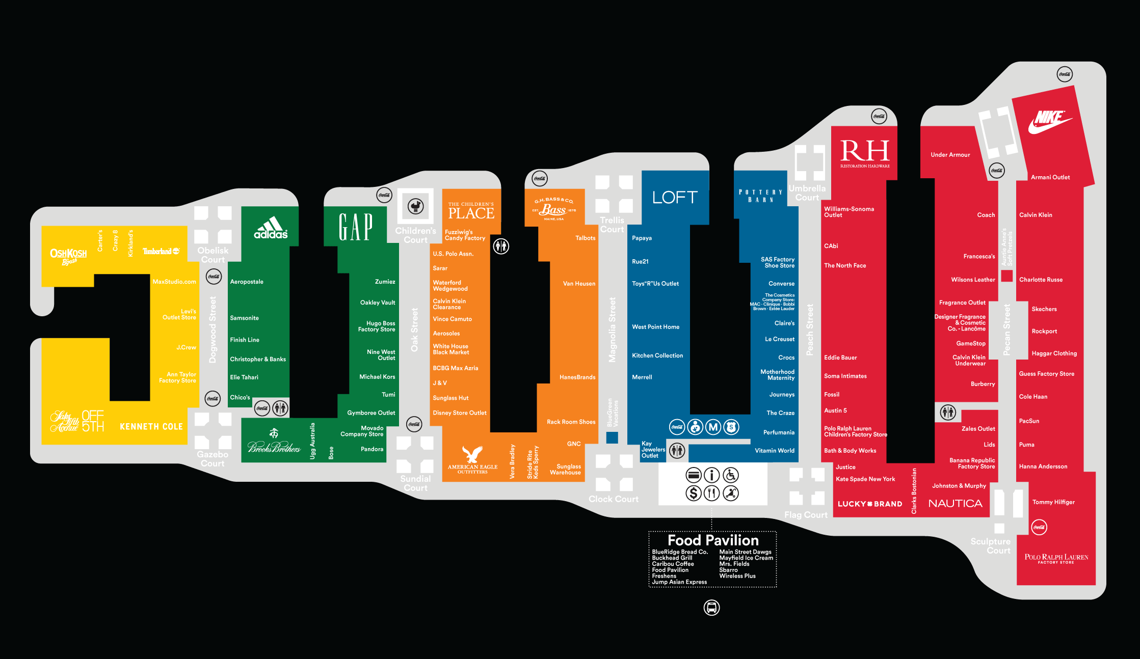 Welcome To North Georgia Premium Outlets® - A Shopping Center In  Dawsonville, GA - A Simon Property