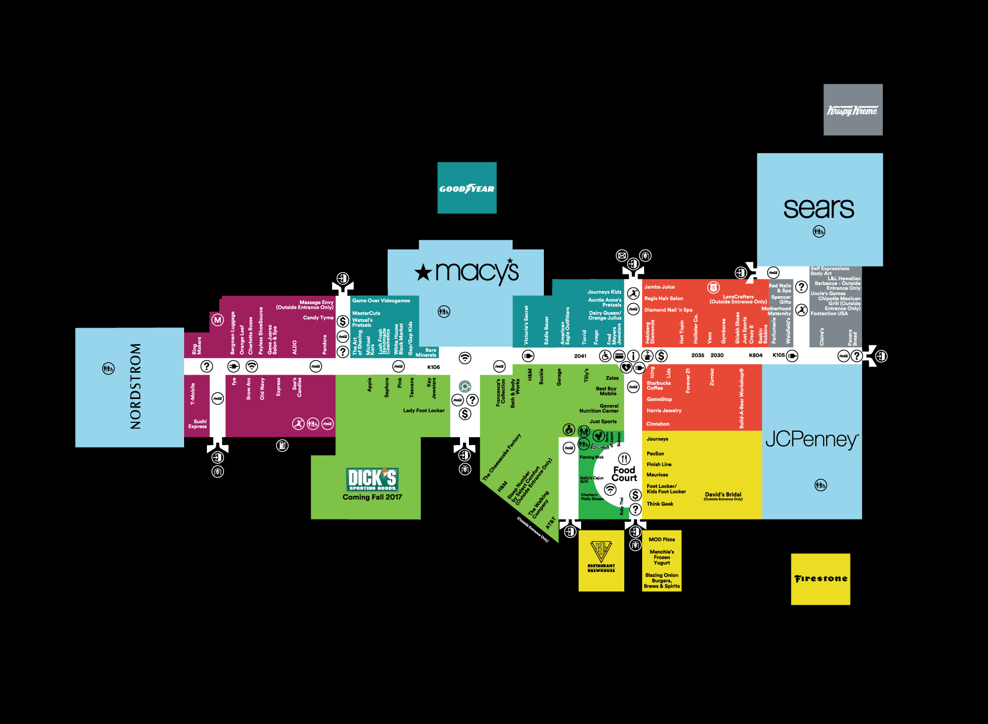 Lululemon Aventura Mall Mapa  International Society of Precision