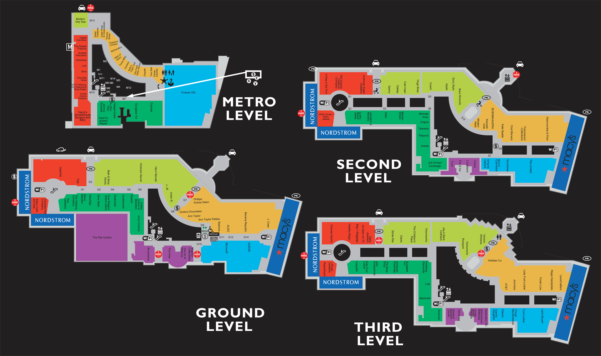 Crystal City Mall Map - Hazel Korella