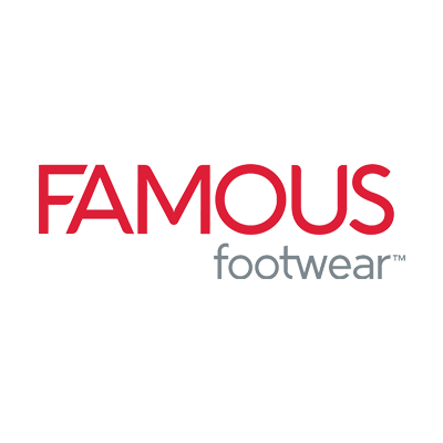 famous footwear in the mall