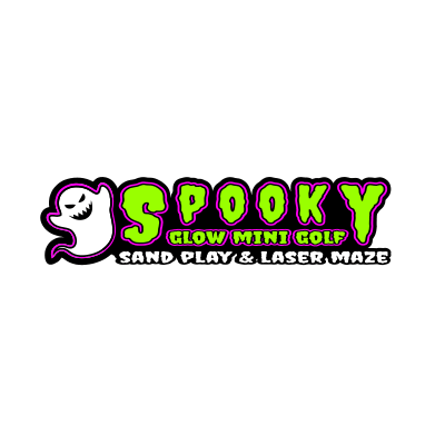 Spooky Glow Mini Golf Sand Play & Laser Maze